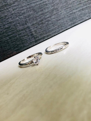 925 Silver Gleaming Stack Ring